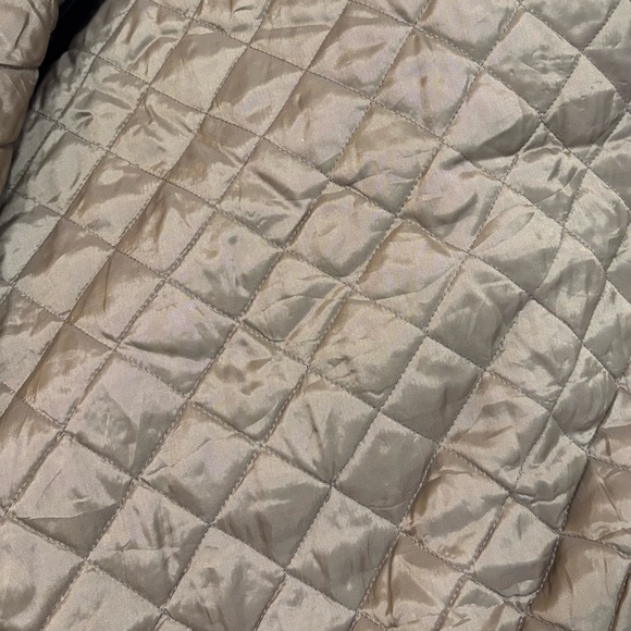 Vintage Silk Bomber Jacket Removable Shoulder Pads Women's Size Medium - Picture 11 of 15